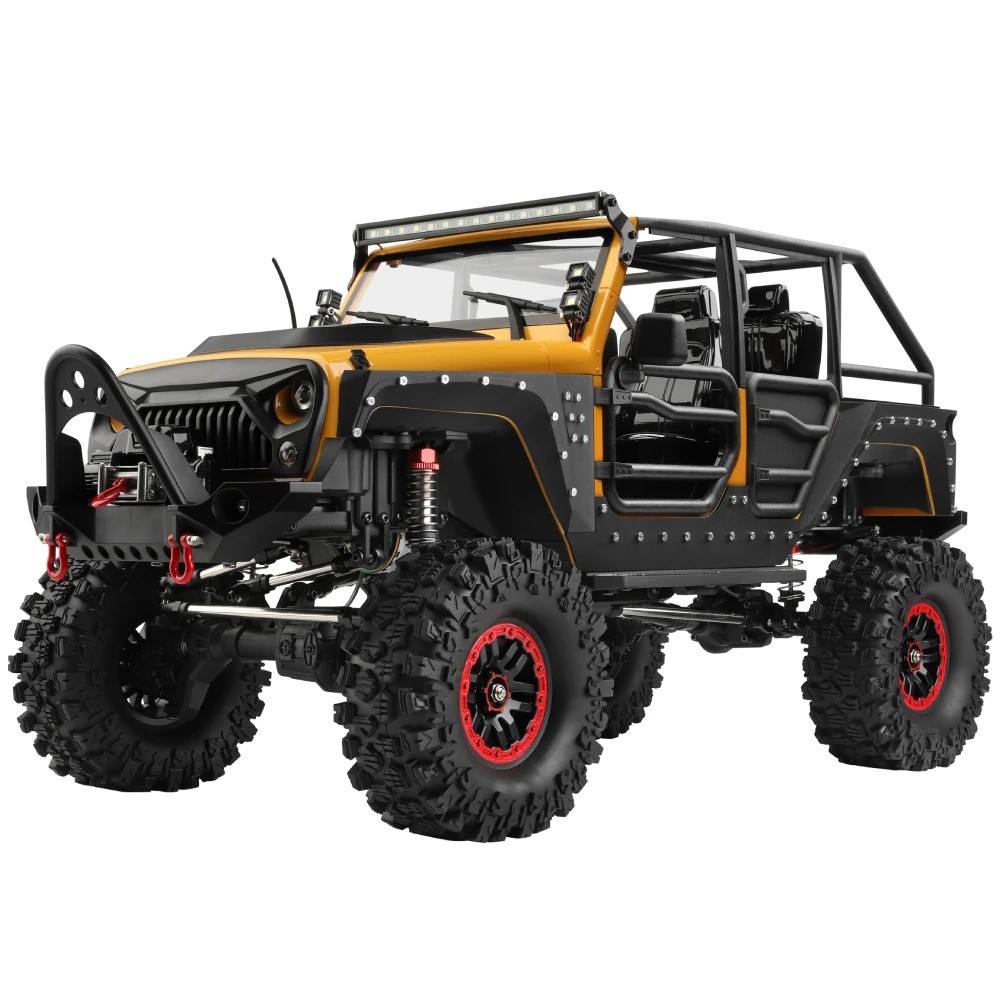 Wltoys 104026 1/10 4WD RC Rock Crawler Truck – Yellow Wltoys 104026 1/10 4WD RC Rock Crawler Truck – Yellow